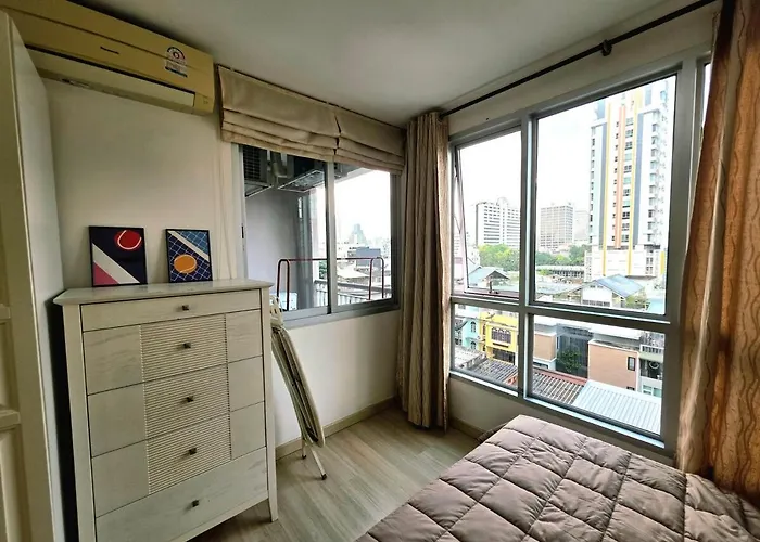 アパート Super Spacious View Close To King Power Mahanakhon Pixel Building Silom Road Patpong Night Market 2 Minutes To Bts Rail Transit Bourgeois Lifestyle Neighborhood *