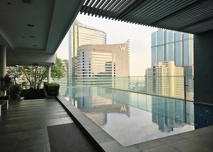 Super Spacious View Close To King Power Mahanakhon Pixel Building Silom Road Patpong Night Market 2 Minutes To Bts Rail Transit Bourgeois Lifestyle Neighborhood * バンコク都