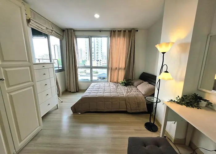 アパート Super Spacious View Close To King Power Mahanakhon Pixel Building Silom Road Patpong Night Market 2 Minutes To Bts Rail Transit Bourgeois Lifestyle Neighborhood バンコク都